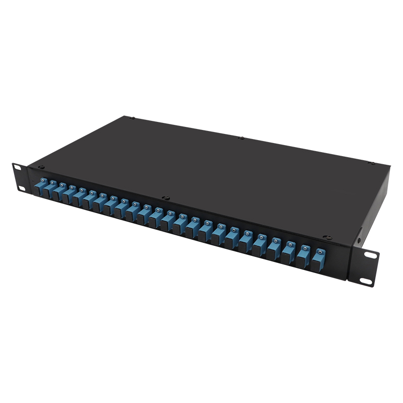 24 พอร์ต 24 คอร์ SC UPC Simplex Patch Panel Type
