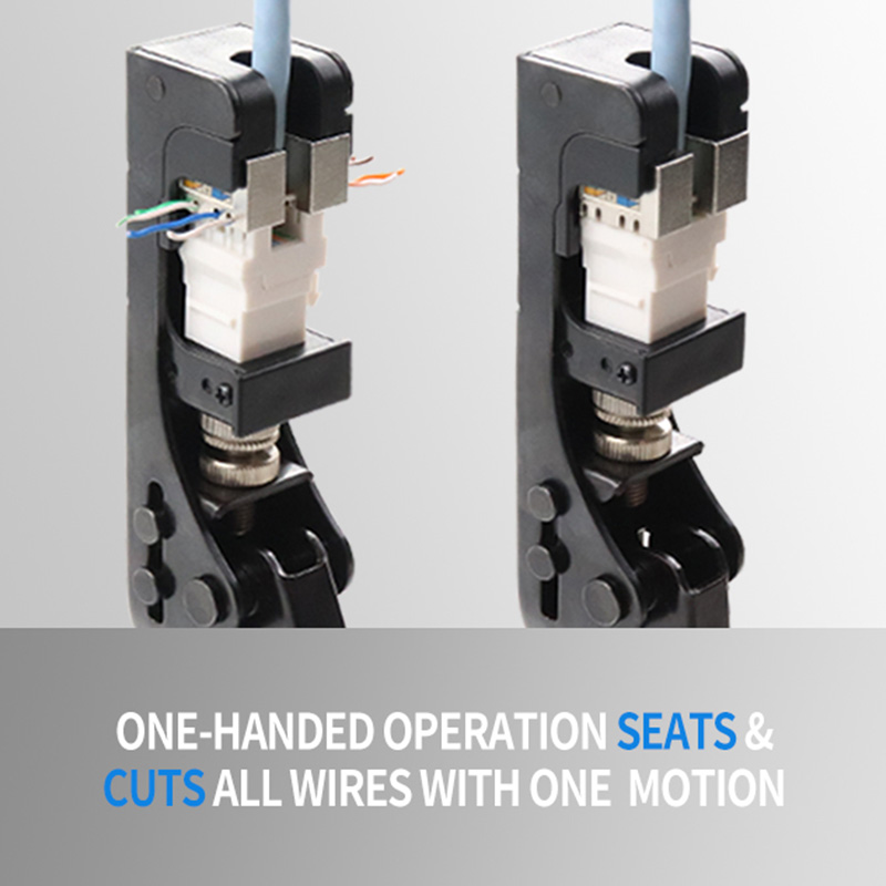 RJ45 Keystone Jack Punch Down Speed ​​Tendination Tool สำหรับ 180 องศา PX-T-DS